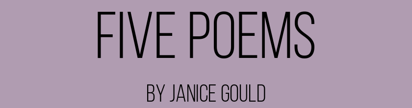 Five Poems by Janice Gould