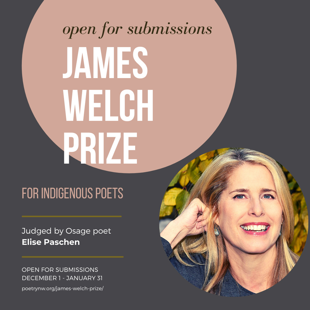 James Welch Prize Announcement